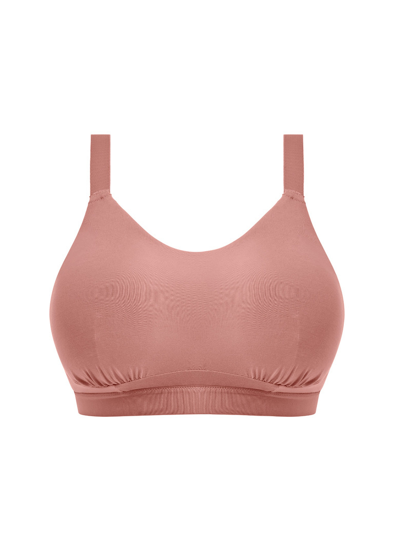 Biustonosz bezfiszbinowy Elomi DOWNTIME EL301417ASE Non Wired Bralette Ash Rose