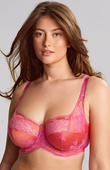Biustonosz Panache CLARA 7255 Full Cup Bra Pink Papaya