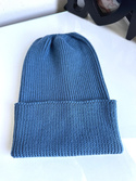 VARELLA – czapka beanie z wełny merino 100% Baby Merino 42 Petrol zimowa