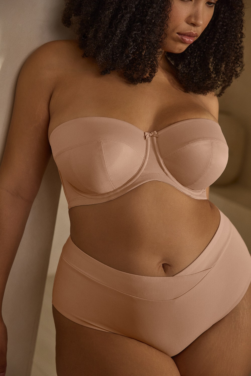 Biustonosz Sculptresse Panache DANA 9670 Strapless Bra Hazel