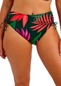 Majtki kąpielowe z wysokim stanem Fantasie PICHOLA FS503978MAG High Waist Bikini Brief Mangrove