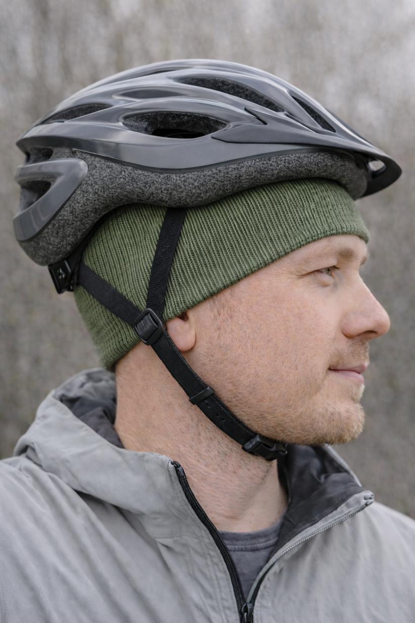 VARELLA pod kask – cienka czapka z baby merino 100%