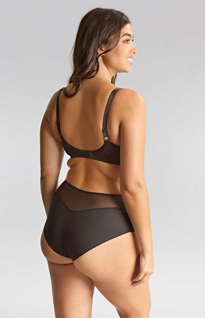 Głębokie majtki Panache TANGO ESSENCE 10963 Deep Brief Black