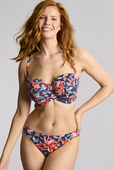 Biustonosz kąpielowy Panache Swim LILIFLORA SW2063 Ashley Bandeau Bikini Top Liliflora Print