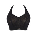 Biustonosz Panache Sport ENDURANCE 5022F Non Padded Sports Wired Bra Black/Latte