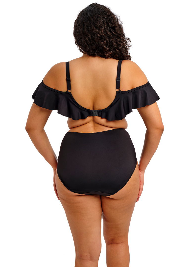 Biustonosz kąpielowy Elomi Swim Plain Sailing ES7282BLK Uw Plunge Bikini Top Black
