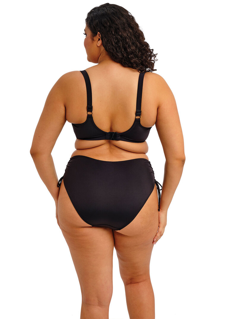 Biustonosz kąpielowy Elomi Swim Plain Sailing ES7284BLK Uw Plunge Bikini Top Black