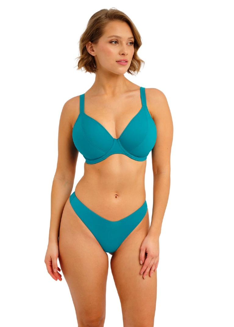 Brazyliany kąpielowe Freya JEWEL COVE AS7224PLO Brazilian Bikini Brief Plain Moonstone