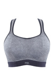Biustonosz sportowy bezfiszbinowy Panache Sport BOUNDLESS 7341B Charcoal Marl