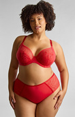 Biustonosz Sculptresse by Panache SOPHIA 11196 Plunge Bra Red