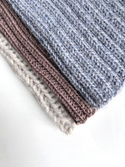HELLI – czapka zimowa damska beanie 100% baby merino 17 beż