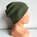VARELLA Helmet Liner Beanie 100% Baby Merino Wool 38 Olive