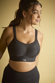 Biustonosz sportowy bezfiszbinowy Panache Sport BOUNDLESS 7341B Non Wired Sports Bra Black
