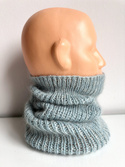 Ręcznie robiony KOMIN AUREA 100% Baby Merino plus moher i jedwab - WYBIERZ KOLOR