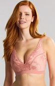 Bezfiszbinowy biustonosz Panache AMOUR 11145A Non Wired Bra Rose Pink
