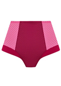 Majtki z wysokim stanem FANTASIE EVOLUTION COMFORT FL104452RUY High Waist Brief Ruby