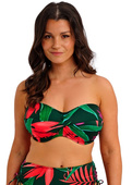 Biustonosz bikini Fantasie Swim PICHOLA FS503909MAG Uw Twist Bandeau Bikini Top Mangrove