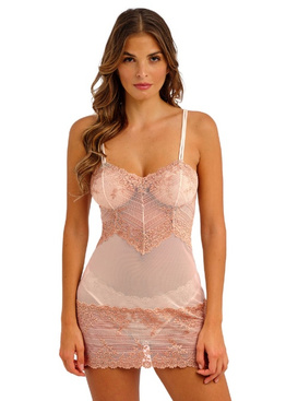 Koszulka nocna Wacoal EMBRACE LACE WA814191688 Chemise Angel Wing/rose Dust