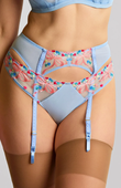 Pas do pończoch Panache OTTILIE 11153 Suspender Dusky Blue