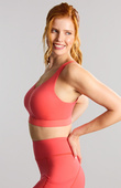 Biustonosz Panache Sport ENDURANCE 5022 Non Padded Sports Wired Bra Grapefruit