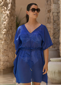 Tunika plażowa Fantasie Swim NAURU FS506294SAR Kaftan Sapphire