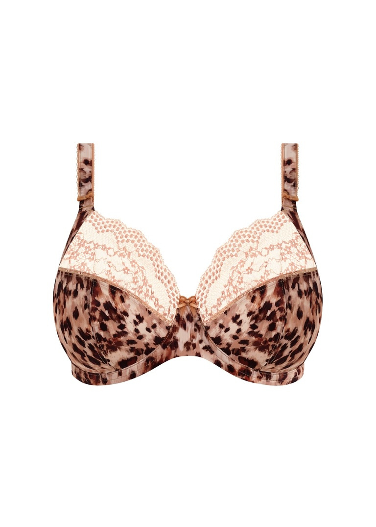 Biustonosz Elomi LUCIE EL4490WIT Uw Plunge Bra - Stretch Wildcat