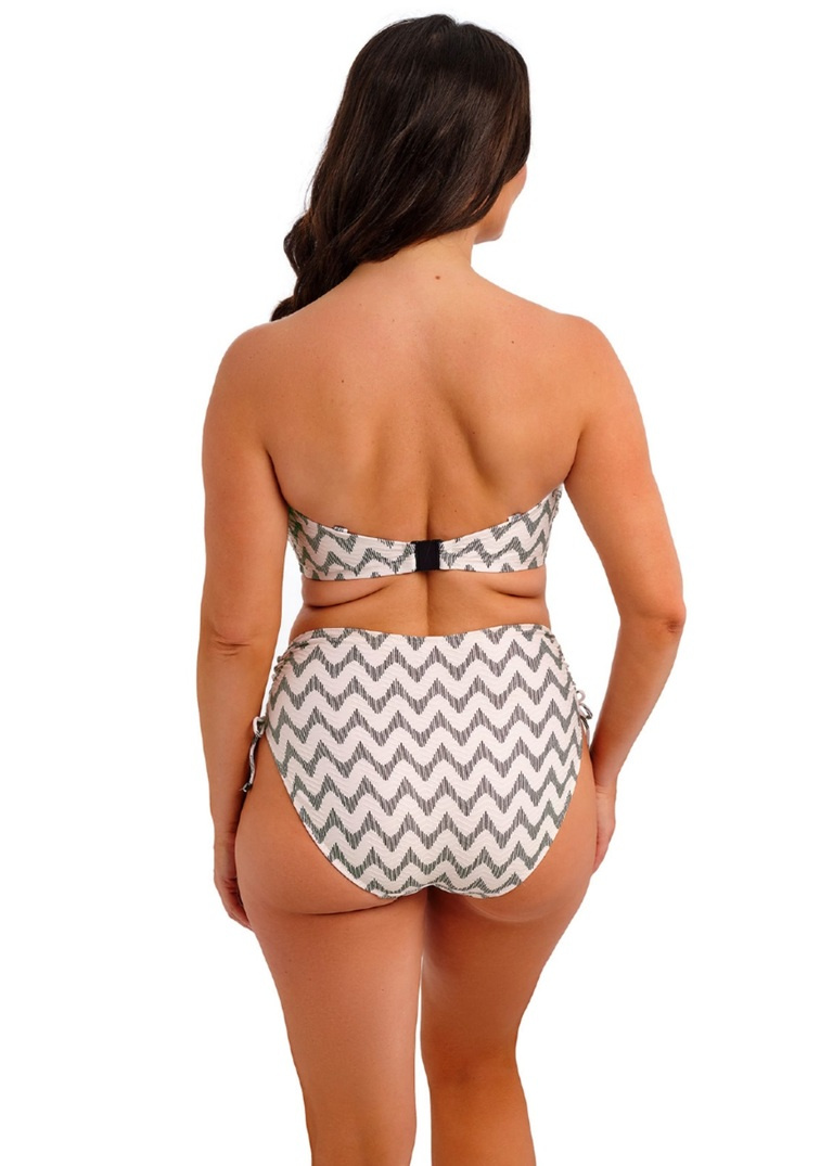 Figi kąpielowe Fantasie VANUATU FS506878CEM High Waist Bikini Brief Creme Noire