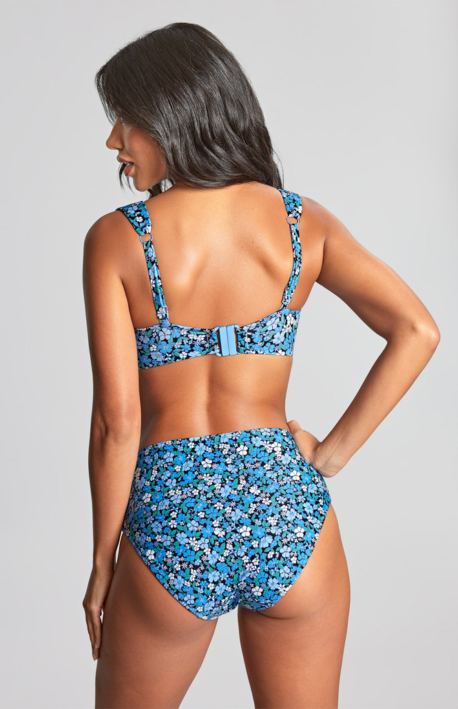 Wysokie figi kąpielowe Panache Swim POSY SW1755B High Waist Bikini Bottoms Posy Print
