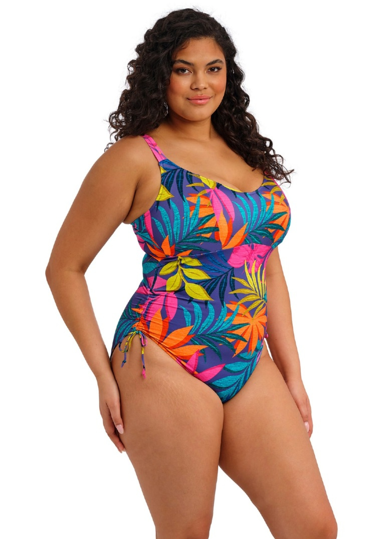 Strój kąpielowy Elomi PORTO RAFTI ES803343INO Non Wired Swimsuit Indigo