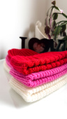 ELARA Turn-Up Cashmere and Silk Beanie 662 Marilyn Nitkowe Love