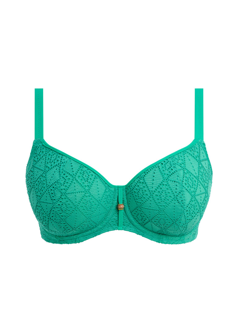 Biustonosz kąpielowy Freya Swim NOMAD NIGHTS AS205403MAR Uw Sweetheart Bikini Top Marine