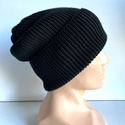 VARELLA – czapka beanie z wełny merino 100% Baby Merino 21 Czarny