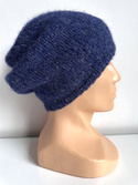 CHMURKA – czapka beanie z alpaki 09 granatowy