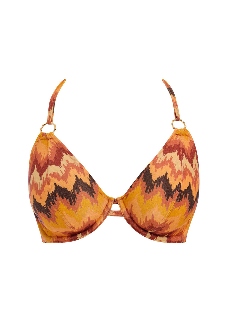 Biustonosz kąpielowy Freya Swim ARIZONA WAVE AS206104HOZ Uw Halter Bikini Top Horizon