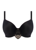 Biustonosz Freya LOVELAND AA401031BOR Uw Moulded Plunge T-shirt Bra Boudoir Noir