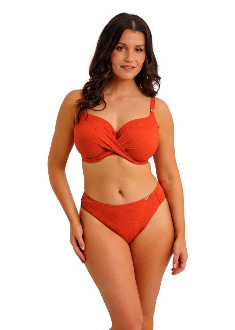 Figi kąpielowe Fantasie Swim OTTAWA FS6358PUM Mid Rise Bikini Brief Spiced Pumpkin