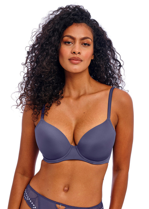 Biustonosz Freya UNDETECTED AA401708DSK Uw Moulded T-shirt Bra Dusk