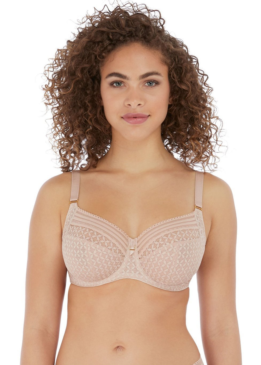 Biustonosz Freya VIVA Lace AA5641LNB Uw Side Support Bra Natural Beige