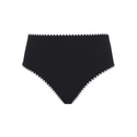 Wysokie majtki kąpielowe Panache Swim AURORA SW2035E High Waist Bikini Bottoms Aurora Black/White