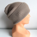 VARELLA – czapka beanie z wełny merino 100% baby merino 64 jasny dąb zimowa unisex