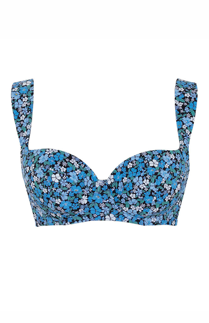 Biustonosz kąpielowy Panache Swim POSY SW1842C Bette Balcony Bikini Top Posy Print
