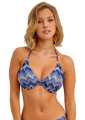 Biustonosz kąpielowy Freya Swim ARIZONA WAVE AS206104CLN Uw Halter Bikini Top Coastline