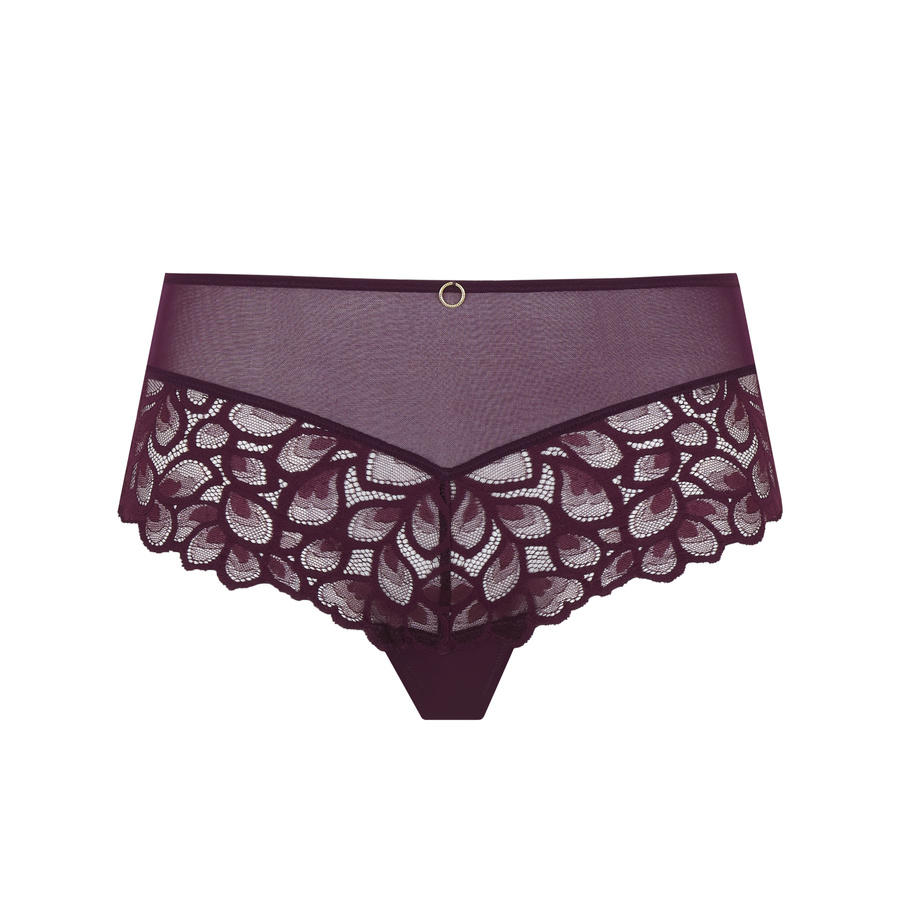 Figi pełne Panache ALLURE 10764 Deep Brief Plum