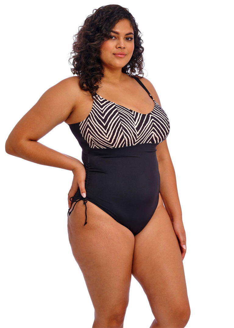 Strój kąpielowy Elomi FIJI FALLS ES802643BLK Non Wired Swimsuit Black