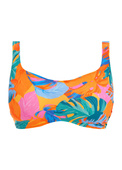 KOMPLET - Strój dwuczęściowy Freya ALOHA COAST - braletka z fiszbinami (32F + XS/S)