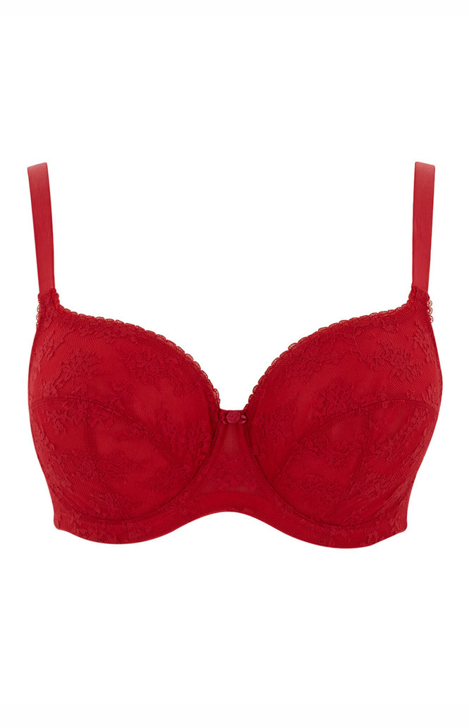 Biustonosz Panache TANGO LACE 10966 Balcony Bra Scarlet