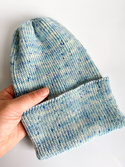 VARELLA – czapka beanie merino wywijana 100 Syreni Śpiew
