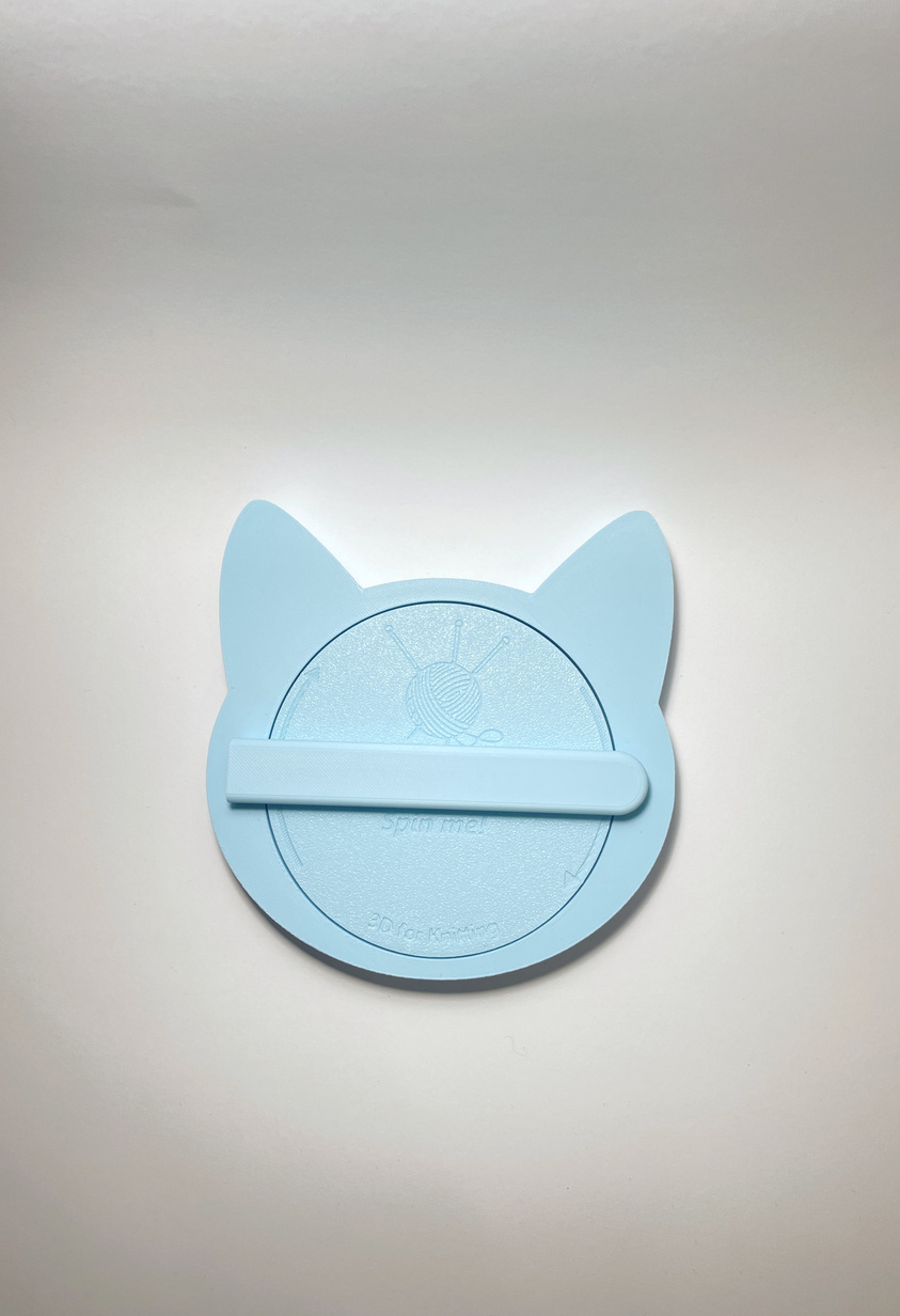 CatSpinner Spinner stojak obrotowy na włóczkę Kot Błękit