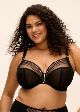 Biustonosz Elomi MATILDA EL8900BLK Plunge Bra Black