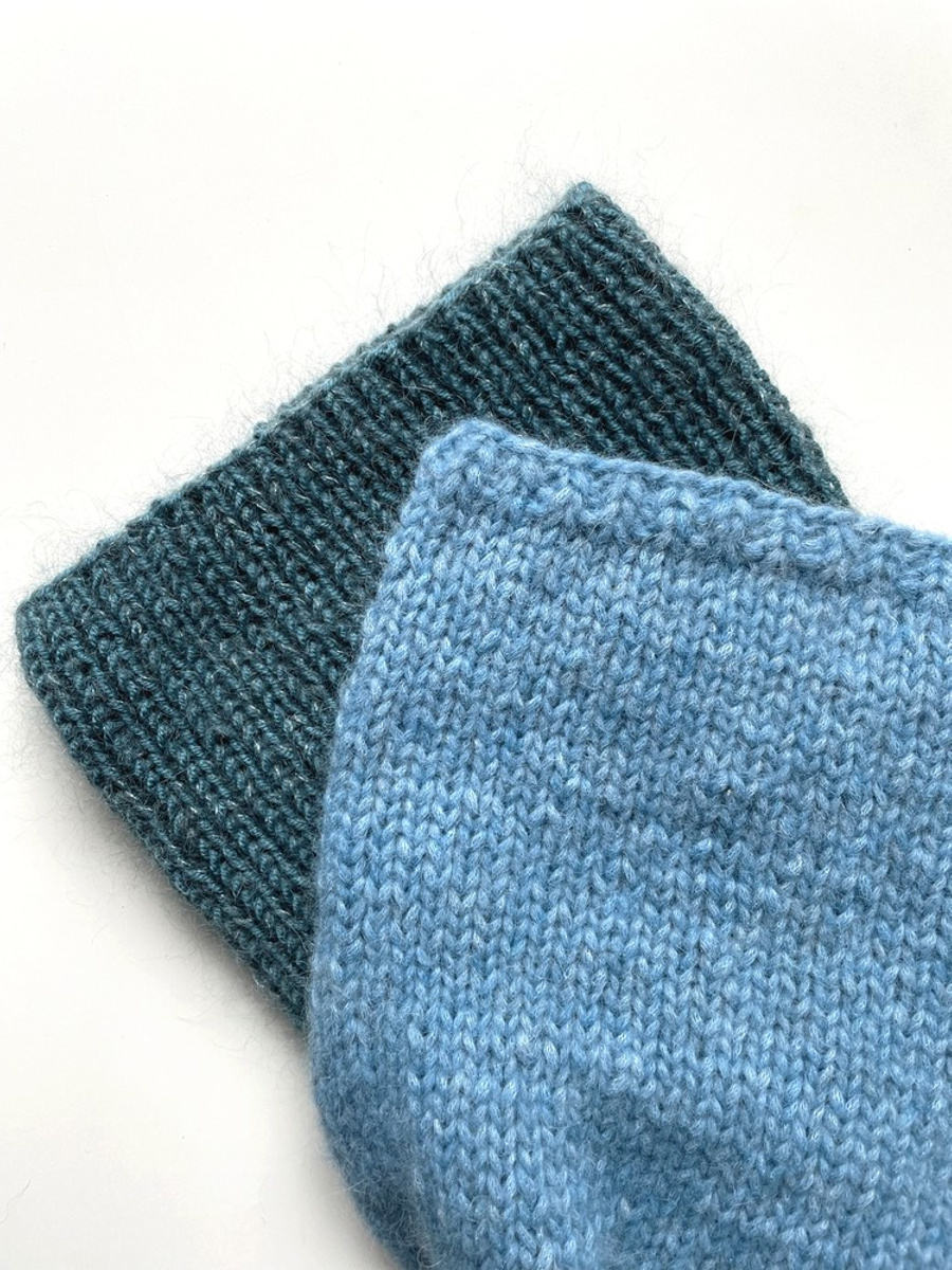 CHMURKA Alpaca Beanie 21 Niebieski Morski
